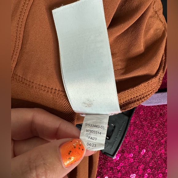 ATHLETA 🧡 Cropped Ankle Linen Joggers, Athleisure 🧘♀️ (Size 10) - Picture 13 of 14